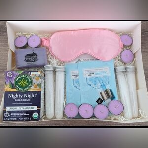 🌿 Lavender Spa Gift Box – Relaxation & Self-Care Set
